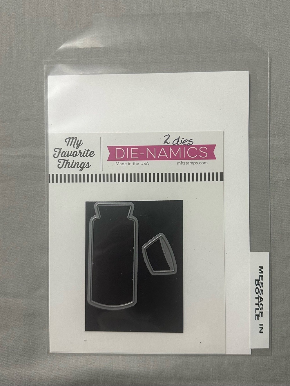 My Favorite Things Message in a Bottle Die-namics Metal Cutting Dies MFT Craft